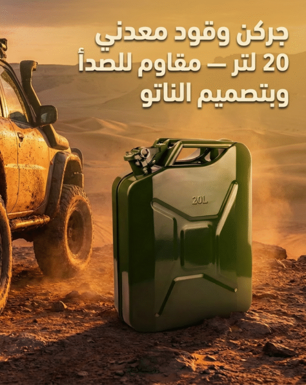 جركن وقود معدني 20 لتر